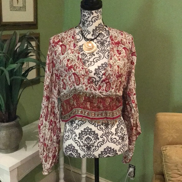 Boho cropped top - Picture 1 of 4